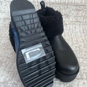 UGG Black and Blue Cozy Boots